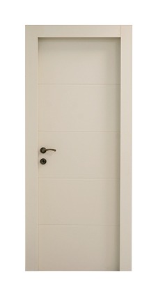 דלת 4 חריצים לרוחב שמנת