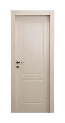 דלת 2 מרובעים שמנת